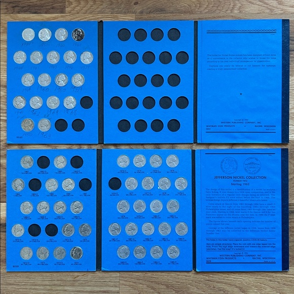 Vintage Coin Collection in Books - Picture 3 of 4